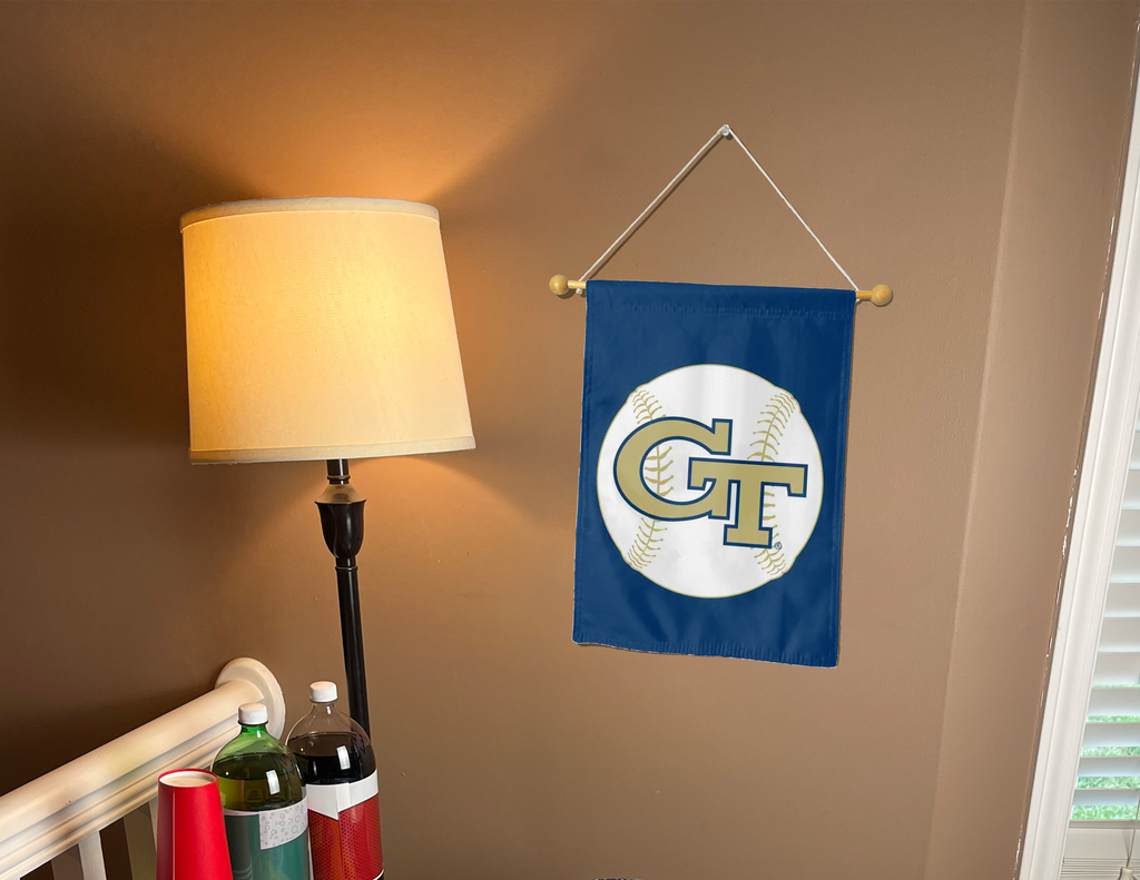 Georgia Tech - Baseball Double Sided Garden Flag