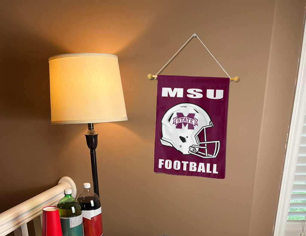 Mississippi State Football Double Sided Garden Flag