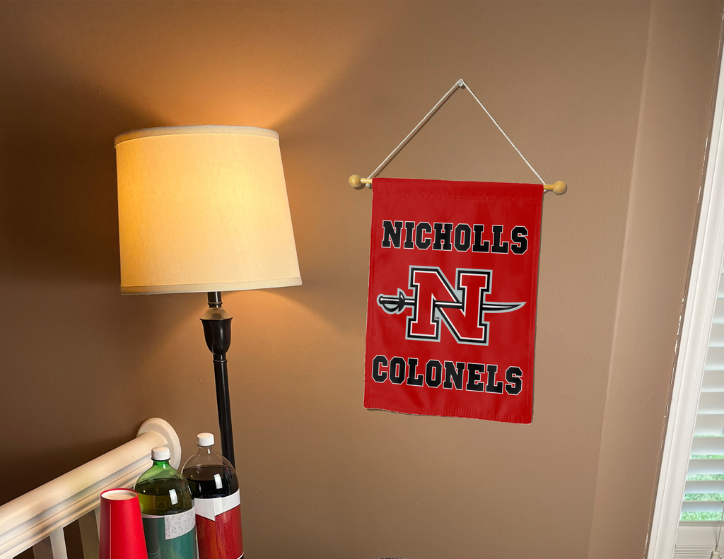 Nicholls State University - Colonels Double Sided Garden Flag