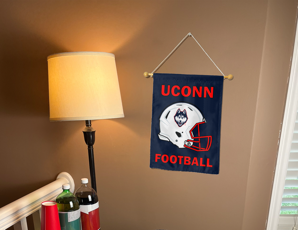University of Connecticut (UCONN) - Football Double Sided Garden Flag