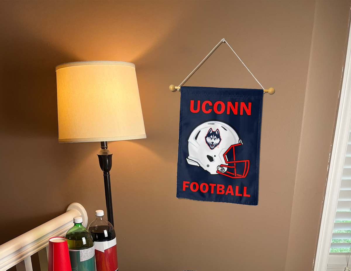 University of Connecticut (UCONN) - Football Double Sided Garden Flag