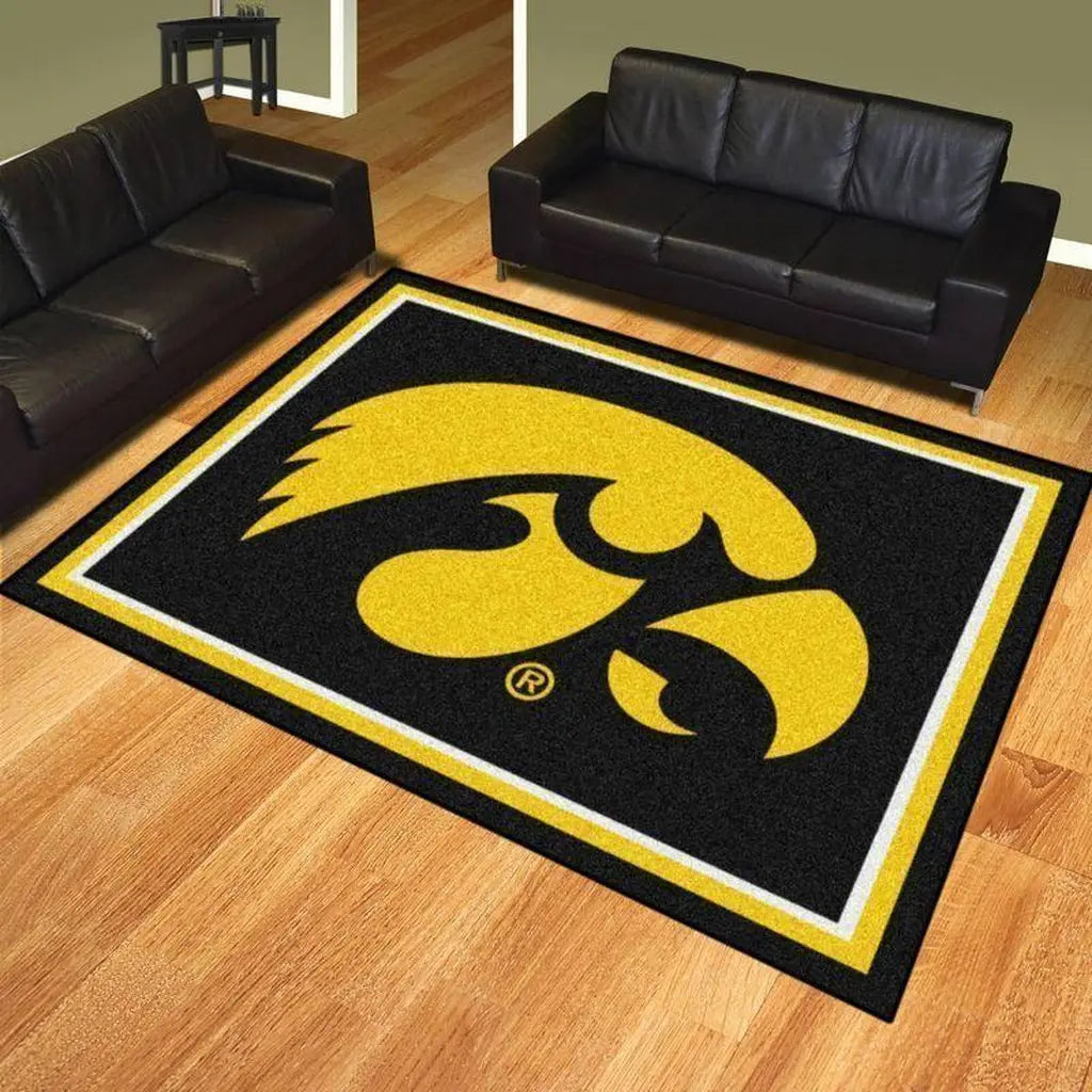 University Logo Rug for Living Room Decoration B...