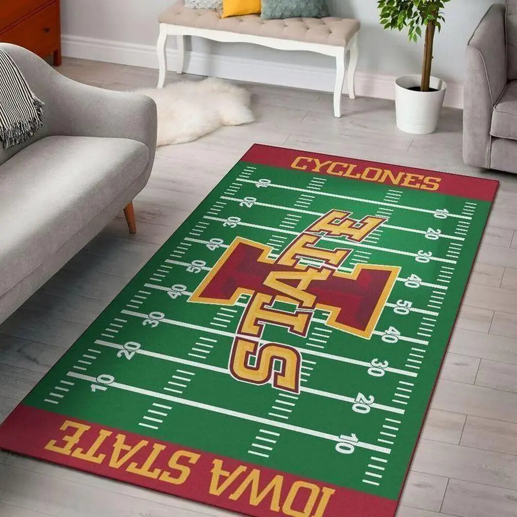 Iowa State Cyclones Rug Ð Football Field A...