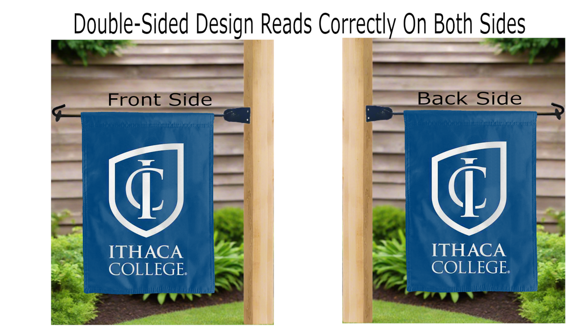 Ithaca College - Bombers Garden Flag
