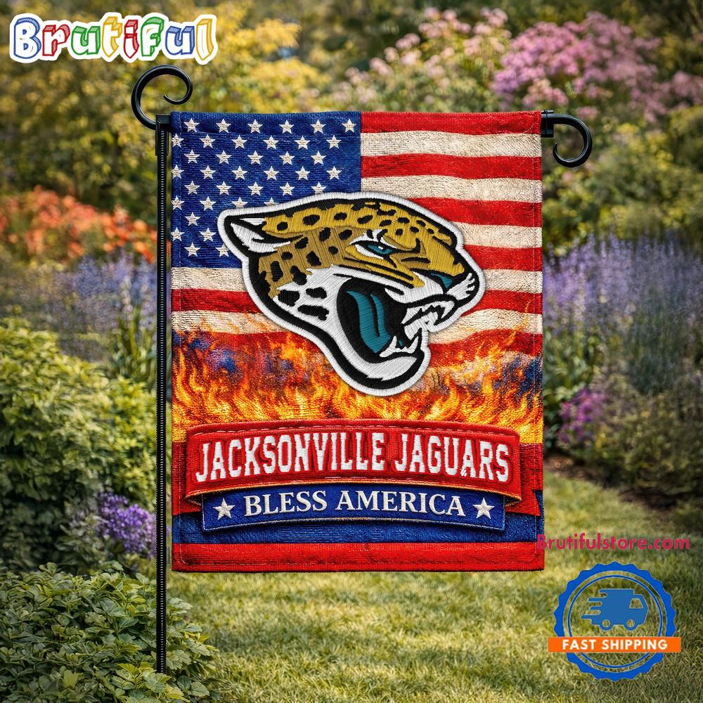 Jacksonville Jaguars NFL 250 Years Of America Freedom Flag