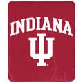 Indiana Blanket Red Arch IU Trident
