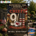 Kansas City Chiefs NFL We Will Never Forget 9 11 Flag