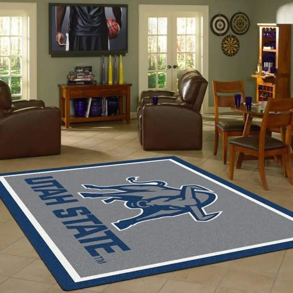 Utah State Rug Perfect for Home Game Room Decor ...