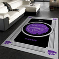 K State Wildcats Area Rug Perfect for Living Roo...