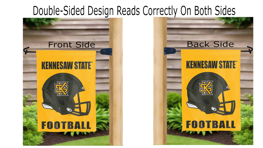 Kennesaw State - Football Garden Flag