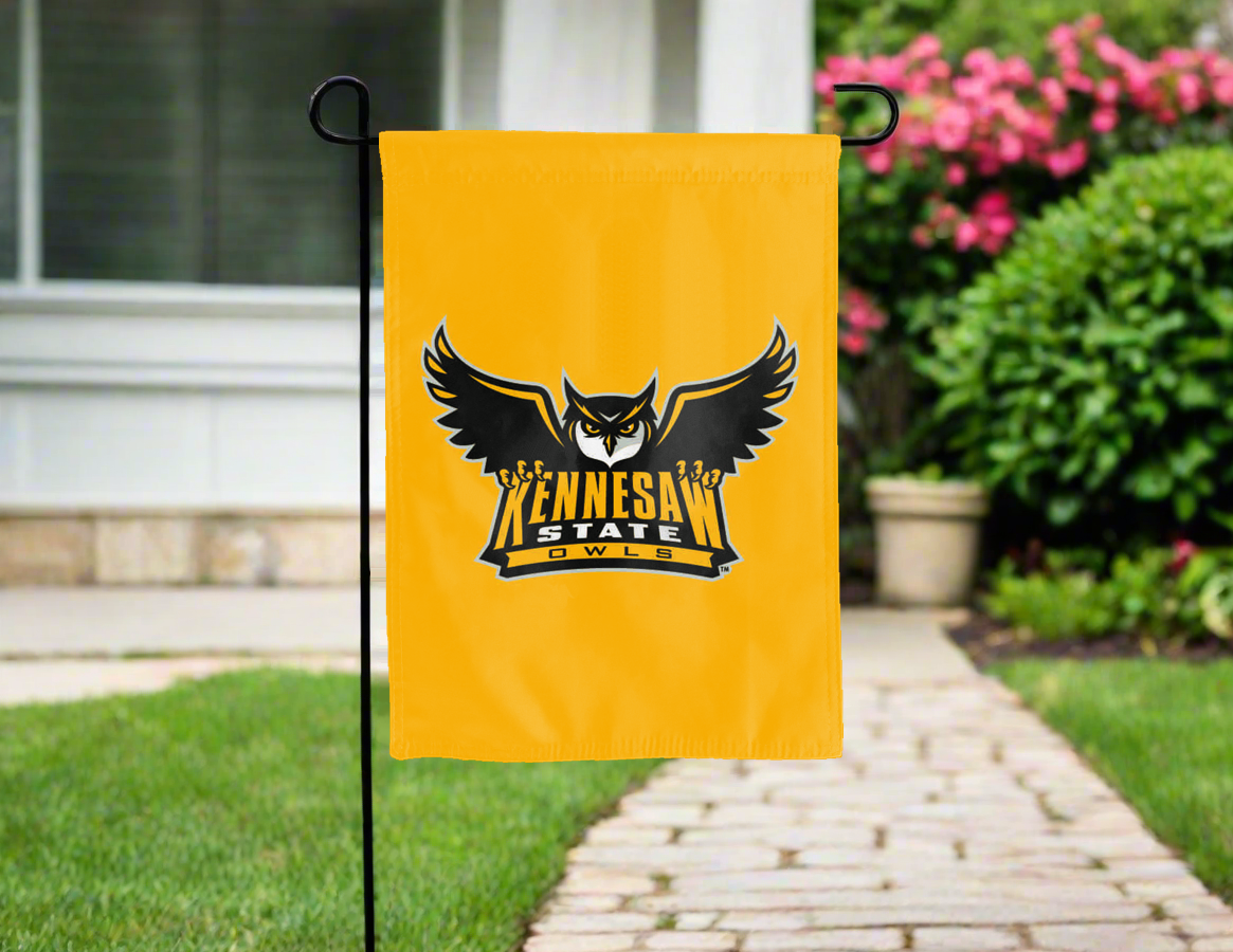 Kennesaw State - Owls Garden Flag