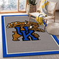 Kentucky Wildcats Rug - Area Perfect for Home Decor Blue and Gray