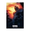 Kong: Skull Island (2017) Movie Poster ‚Äî Key Art Print | Kaiju Wall Art