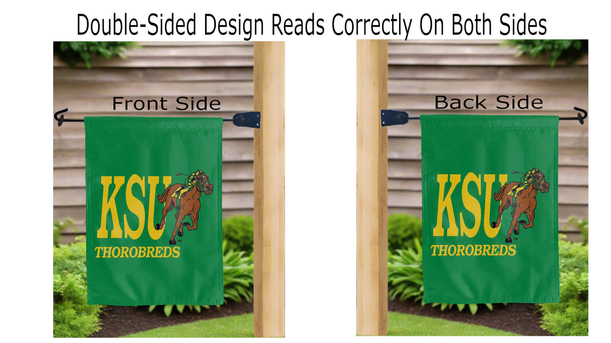 Kentucky State - Thorobreds Garden Flag