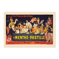 La Menthe-Pastille ‚Äî Vintage 1900 Advertising Poster | Bar Wall Art