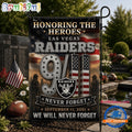 Las Vegas Raiders NFL We Will Never Forget 9 11 Flag