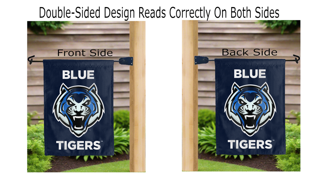 Lincoln University - Blue Tigers Garden Flag