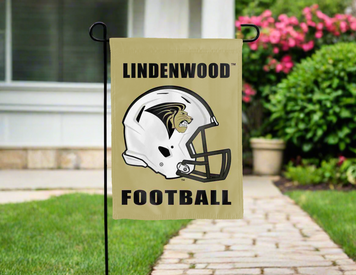 Lindenwood - Football Garden Flag