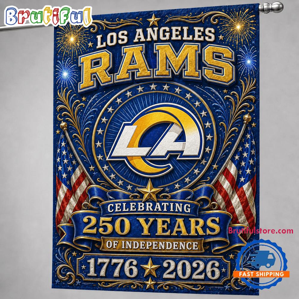 Los Angeles Rams NFL 250 Years of Freedom 1776-2026 Flag