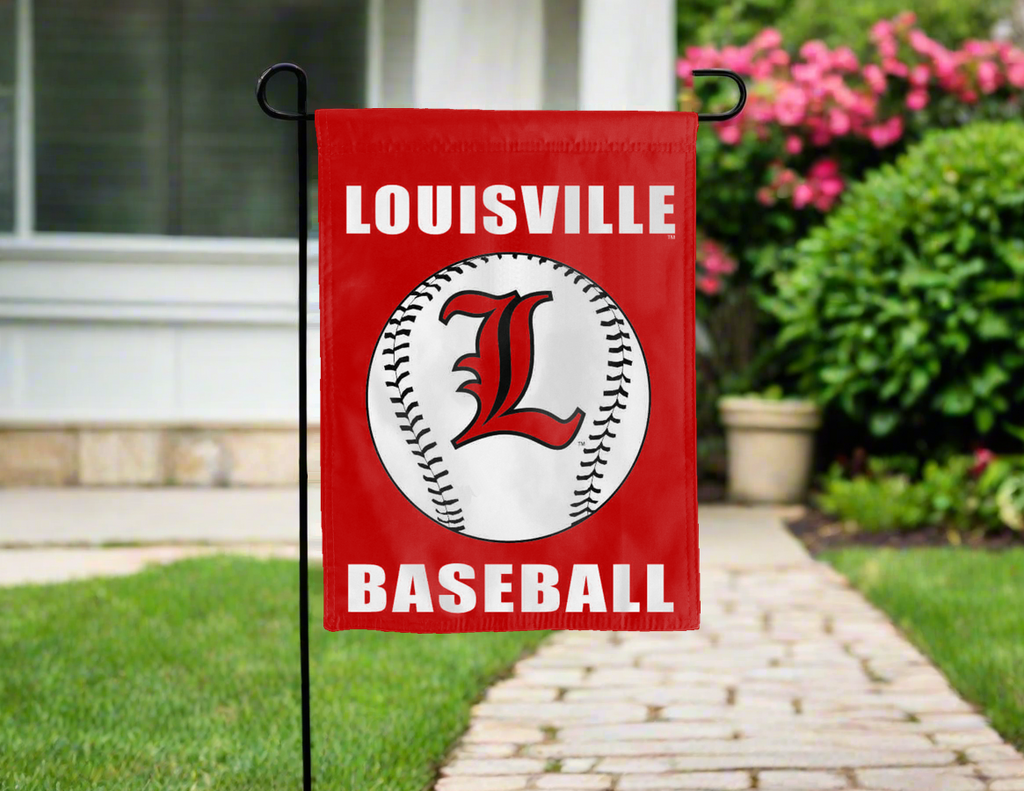 Louisville - Baseball Double Sided Garden Flag