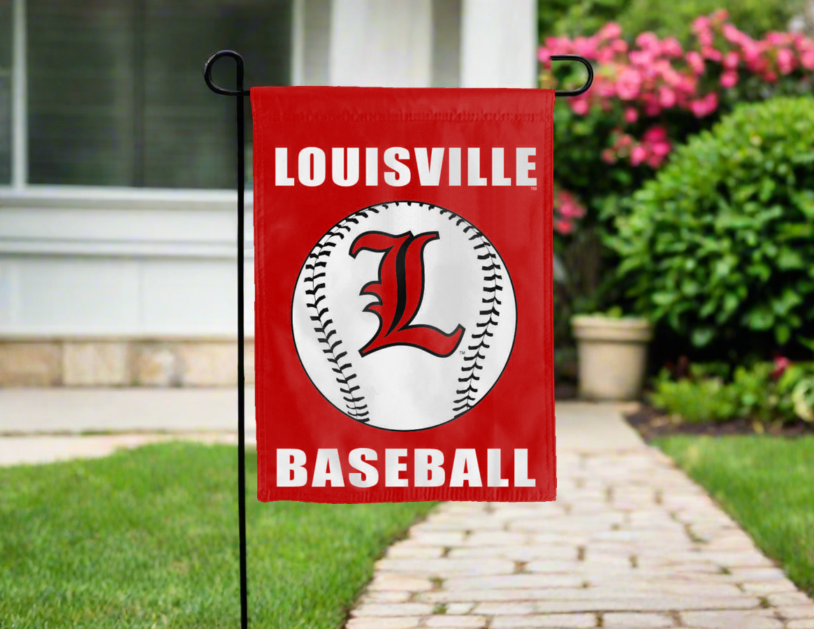 Louisville - Baseball Double Sided Garden Flag
