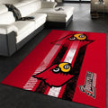 Louisville Cardinals Rug Ð Striped Team Lo...