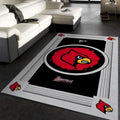 Louisville Cardinals Team Spirit Floor Mat Black...