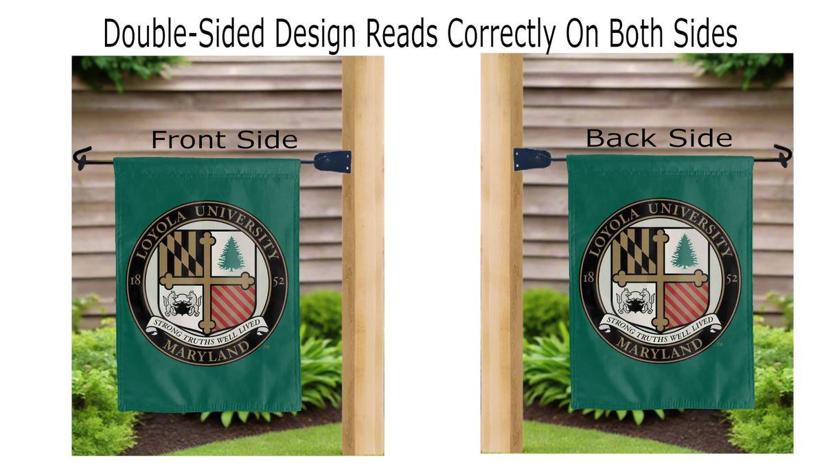 Loyola Maryland - University Seal Garden Flag