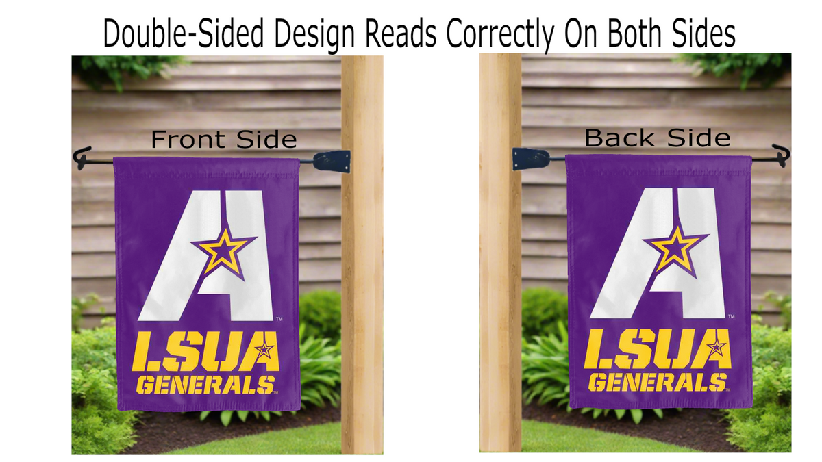 LSU Alexandria - Double Sided Garden Flag
