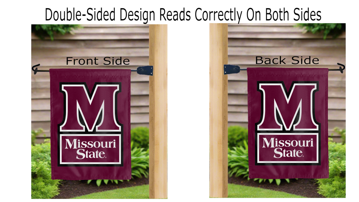 Missouri State University Double Sided Garden Flag