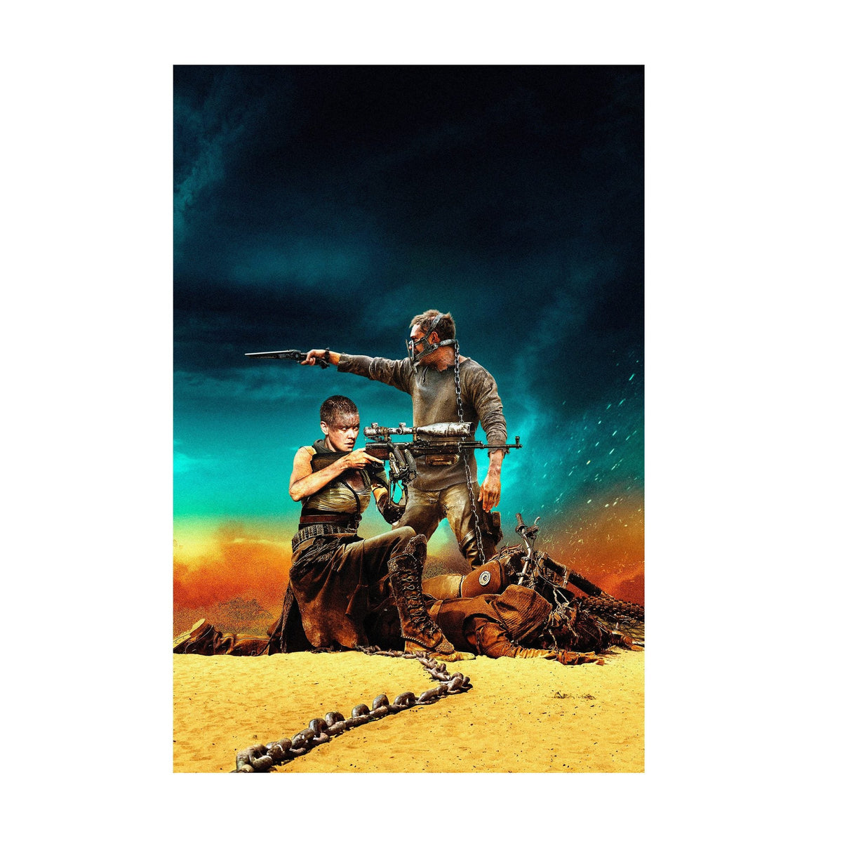 Mad Max: Fury Road (2015) Movie Poster ‚Äî War Rig Art Print | Action Wall Art