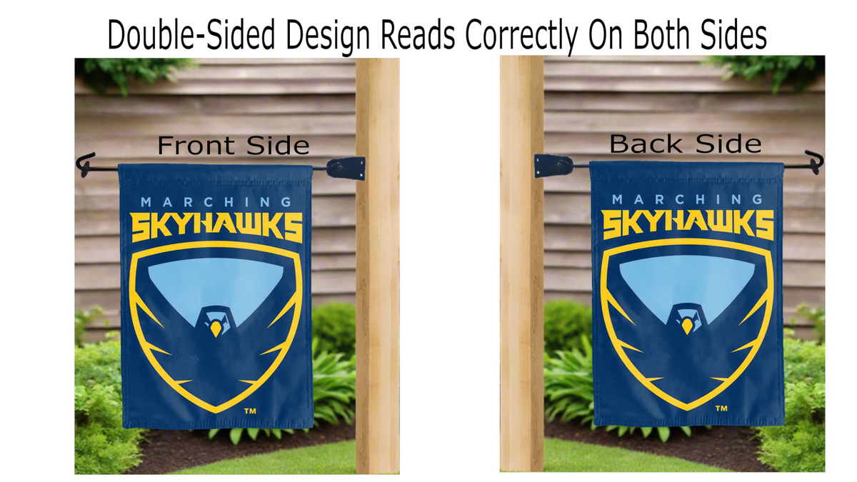 Point University - Marching Skyhawks Garden Flag