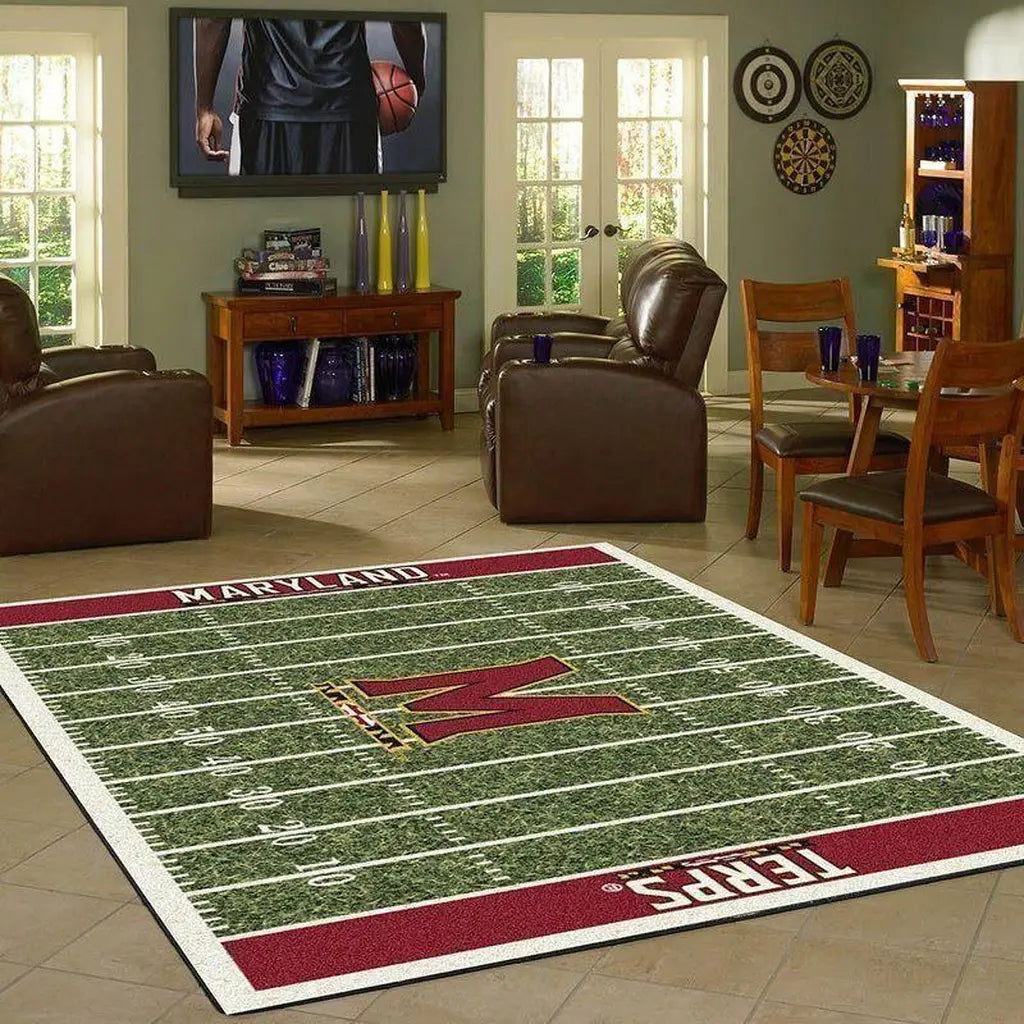 Maryland Terrapins Rug Ð Football Field fo...