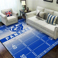 Carolina Football Field Mat Durable Game Day Rug...