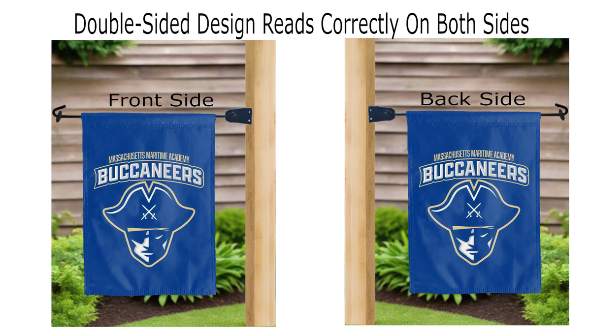 Massachusetts Maritime Academy - Buccaneers Garden Flag