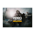 Metro: Last Light Redux Poster ‚Äî Wide Key Art Print | Post-Apocalyptic FPS Gaming Wall Art