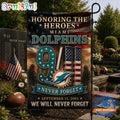 Miami Dolphins NFL We Will Never Forget 9 11 Flag