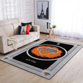 New York Knicks Rug - Basketball for Home Decor Black and Orange