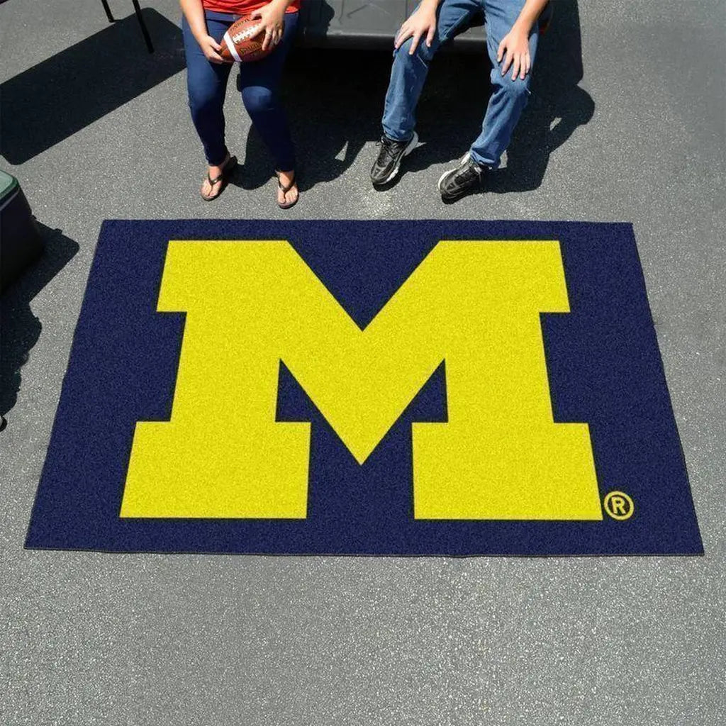 Large Letter M Rug for Home Dorm Floor Decoratio...
