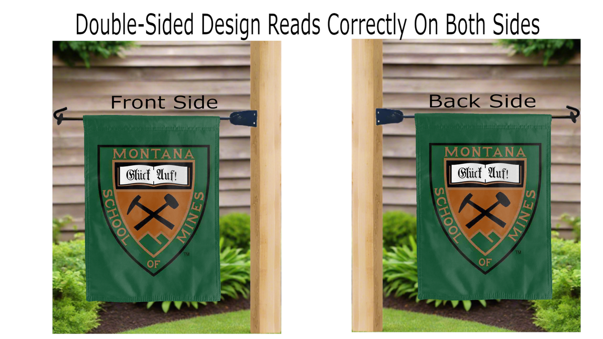 Montana Tech - Montana Tech School of Mines Garden Flag