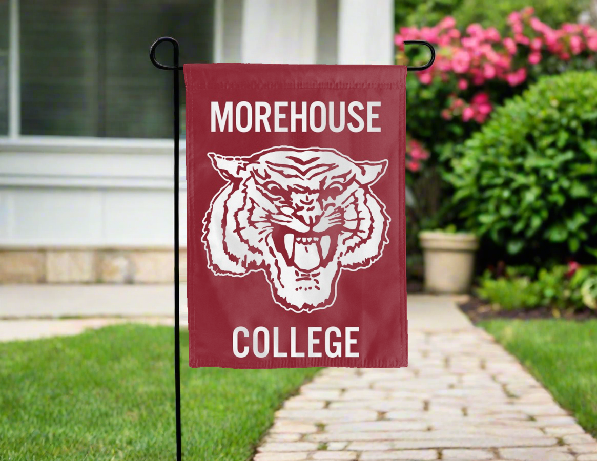 Morehouse College - Maroon Tigers Garden Flag