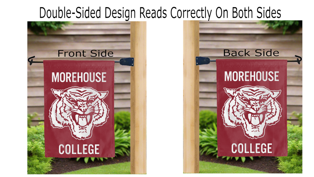 Morehouse College - Maroon Tigers Garden Flag