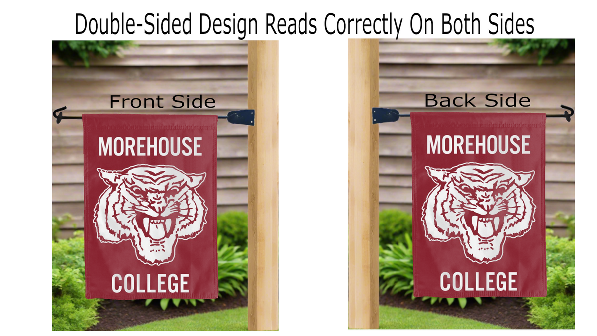 Morehouse College - Maroon Tigers Garden Flag