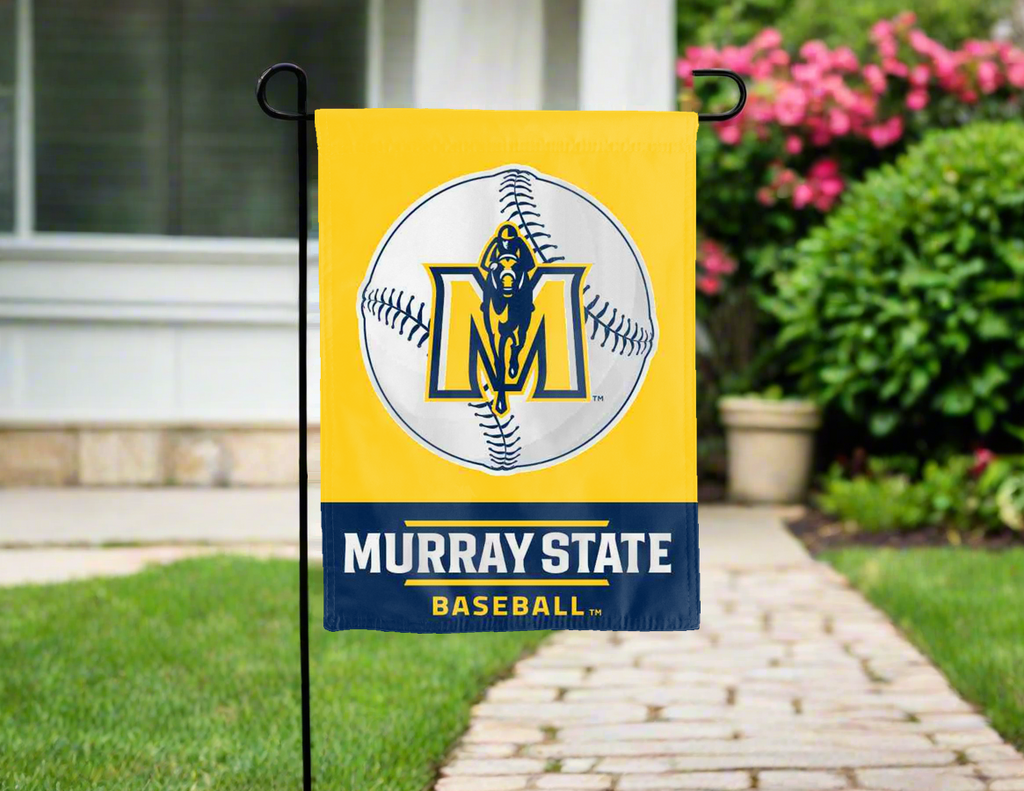 Murray State Baseball Double Sided Garden Flag