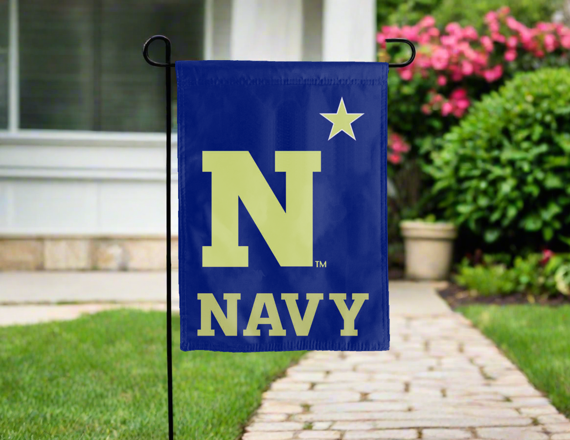 Naval Academy Double Sided Garden Flag