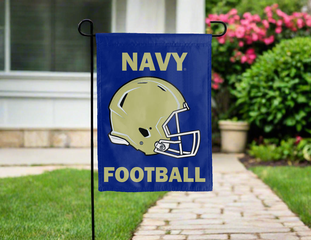 Naval Academy - Football Double Sided Garden Flag