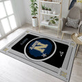 Area Rug with Bold Center Design for Living Room...