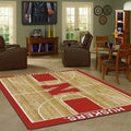 Nebraska Huskers Rug Ð Basketball Court Ar...