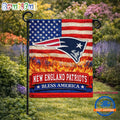 New England Patriots NFL 250 Years Of America Freedom Flag