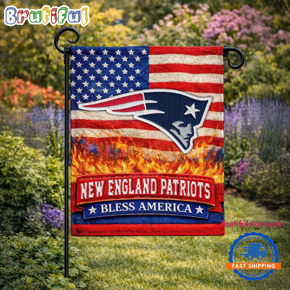 New England Patriots NFL 250 Years Of America Freedom Flag